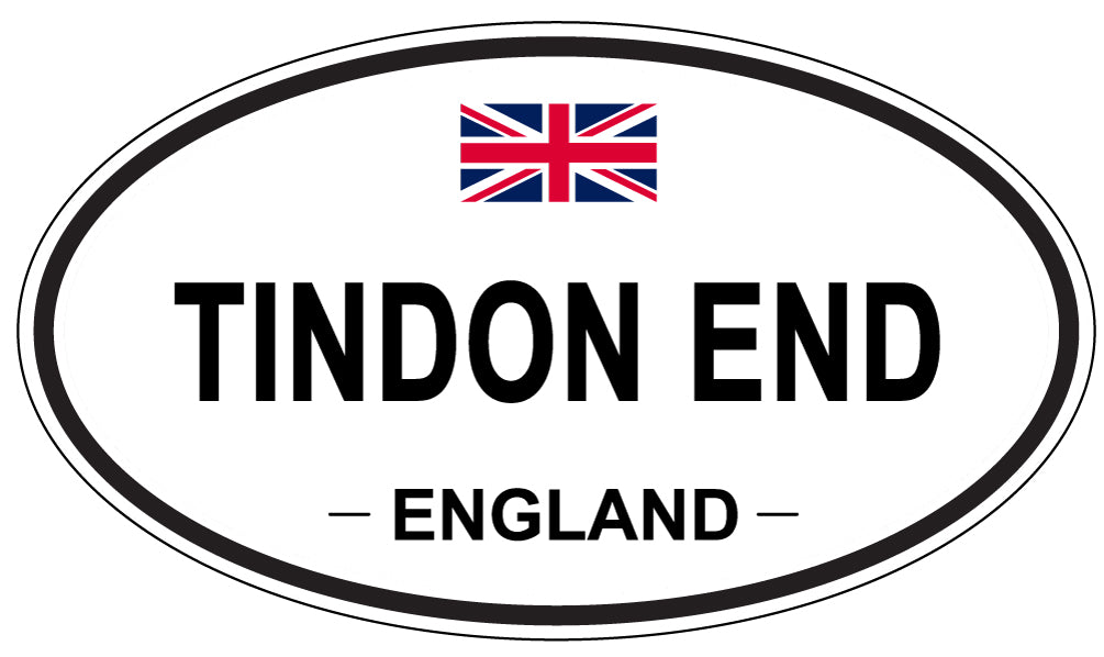 TINDON END, England - Oval Magnet