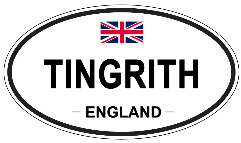 TINGRITH, England - Oval Magnet