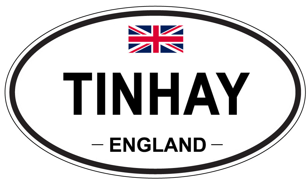 TINHAY, England - Oval Magnet