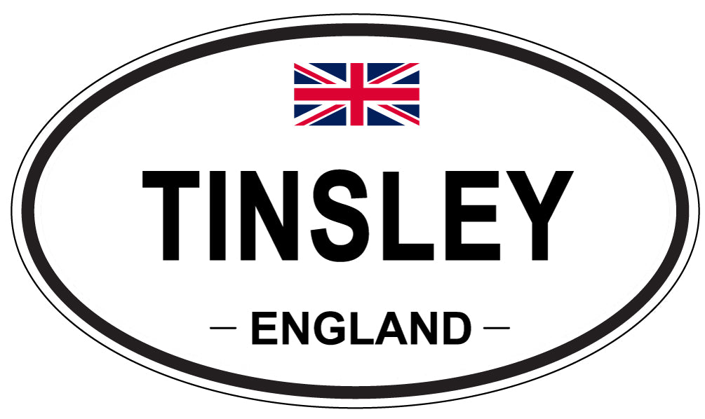 TINSLEY, England - Oval Magnet