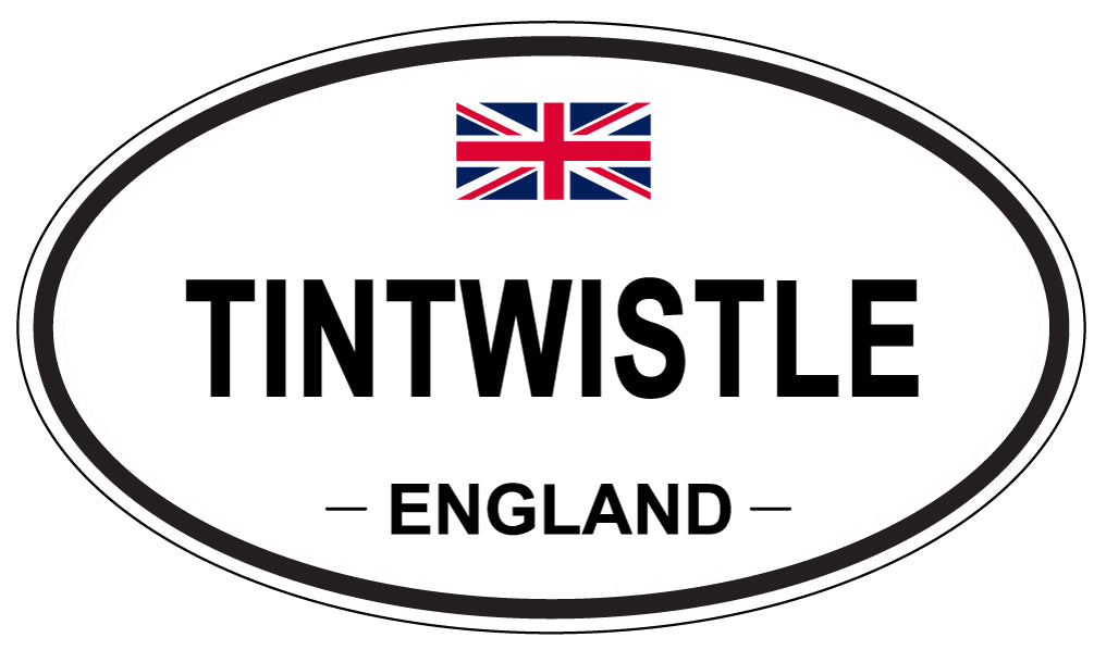 TINTWISTLE, England - Oval Magnet