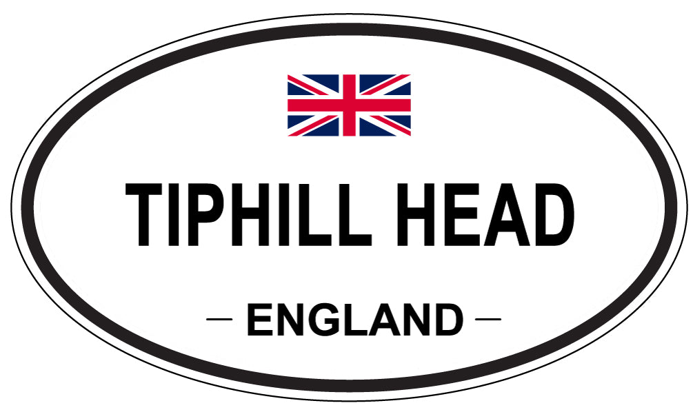 TIPHILL HEAD, England - Oval Magnet