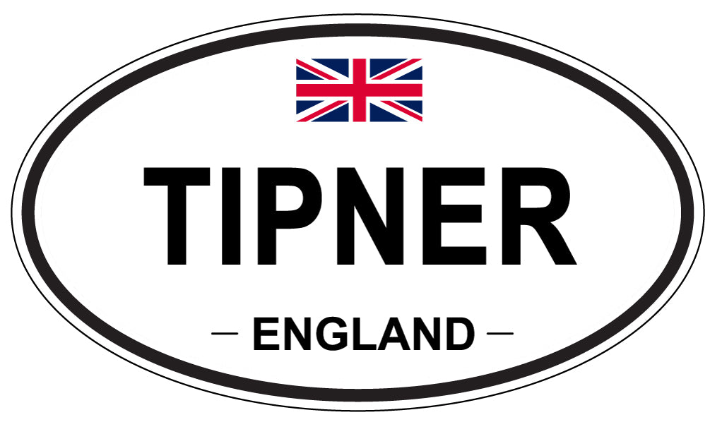 TIPNER, England - Oval Magnet