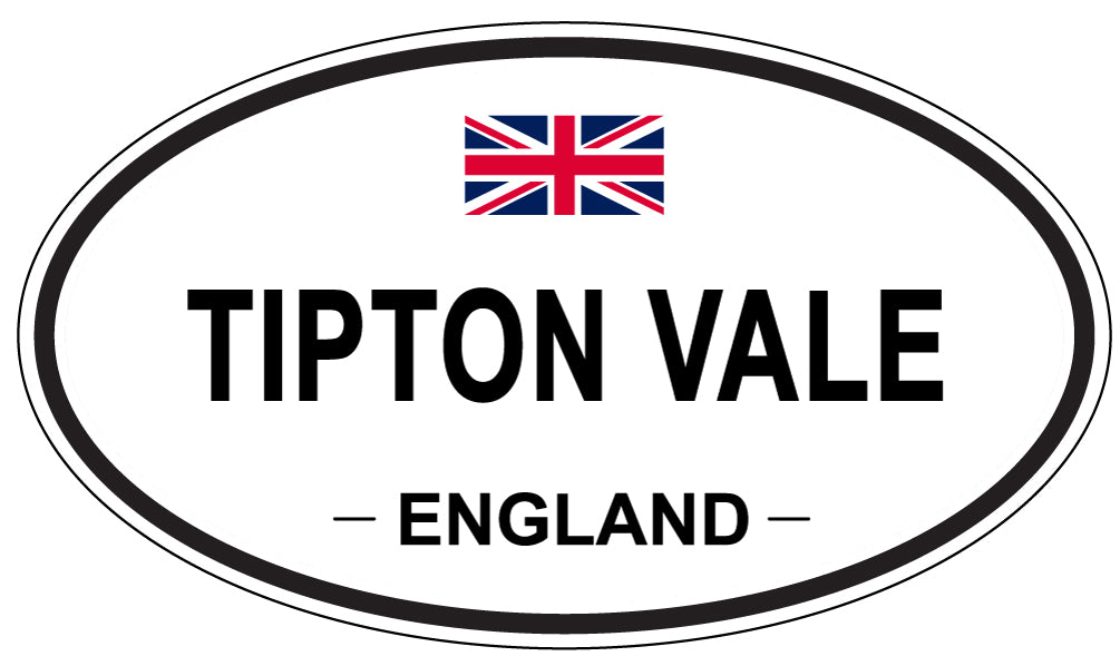 TIPTON VALE, England - Oval Magnet