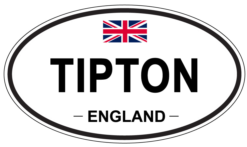 TIPTON, England - Oval Magnet