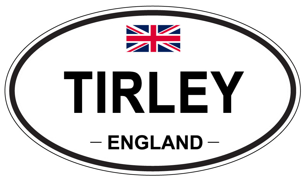 TIRLEY, England - Oval Magnet