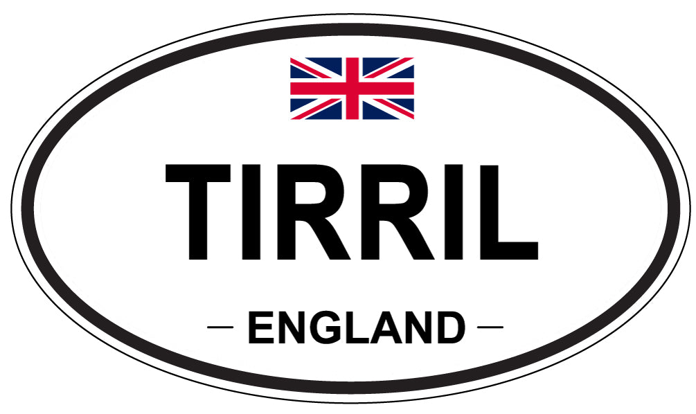 TIRRIL, England - Oval Magnet