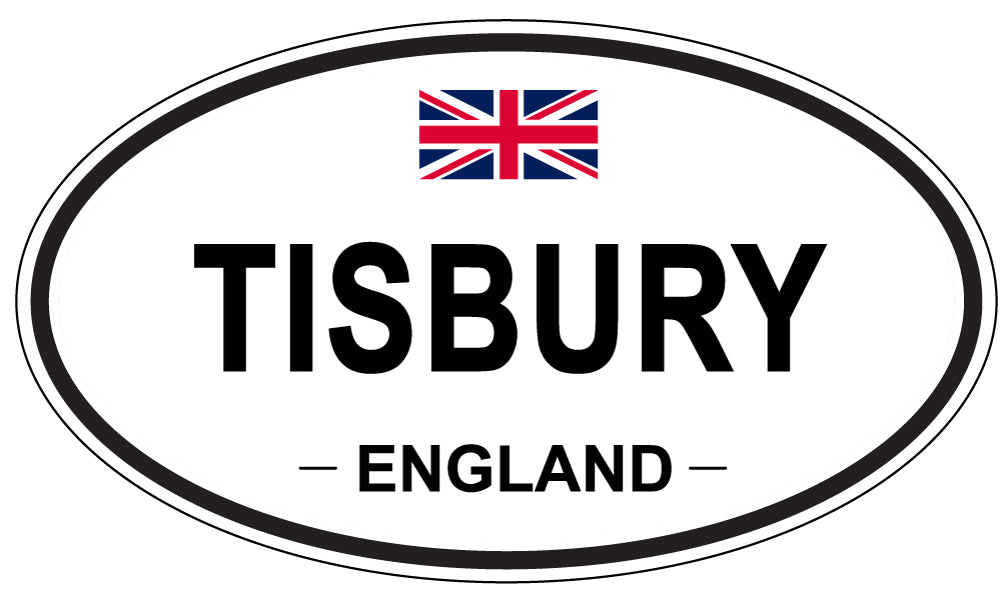TISBURY, England - Oval Magnet