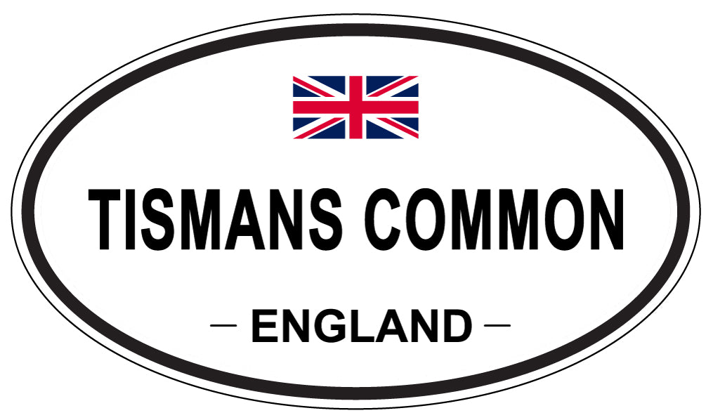 TISMANS COMMON, England - Oval Magnet