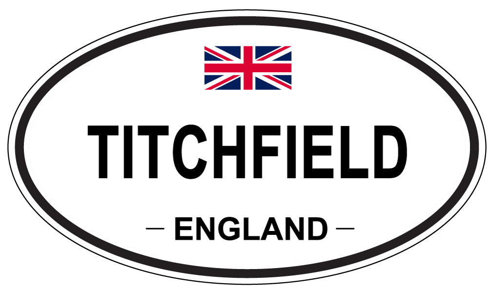 TITCHFIELD, England - Oval Magnet