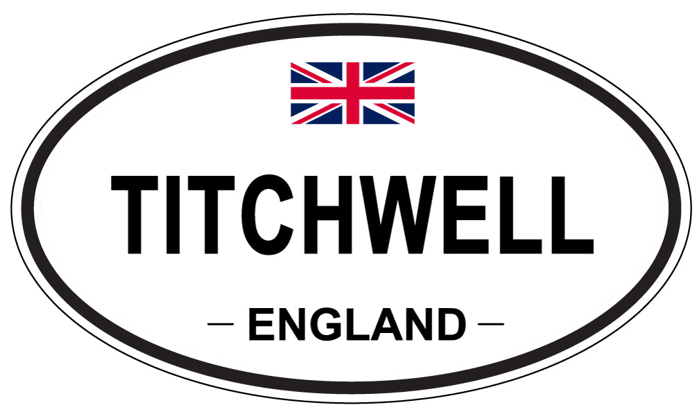 TITCHWELL, England - Oval Magnet