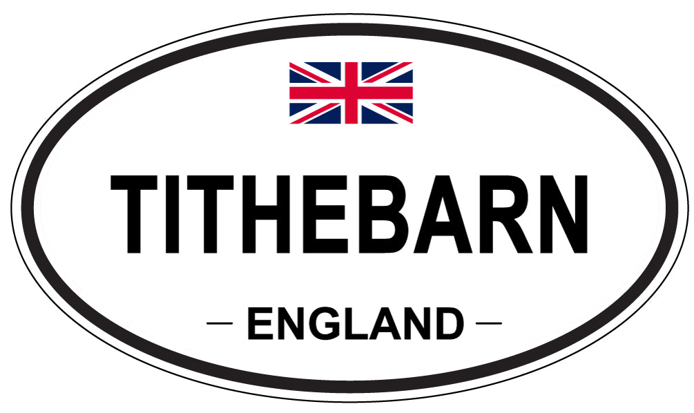 TITHEBARN, England - Oval Magnet