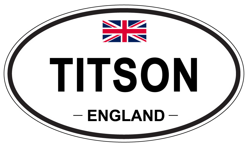 TITSON, England - Oval Magnet