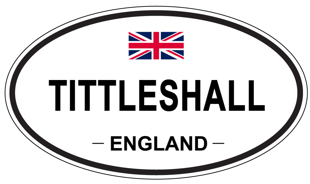 TITTLESHALL, England - Oval Magnet