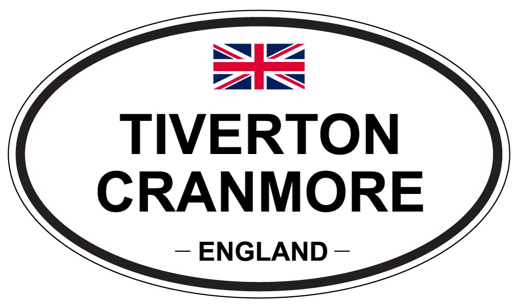 TIVERTON CRANMORE, England - Oval Magnet