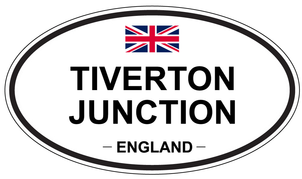 TIVERTON JUNCTION, England - Oval Magnet