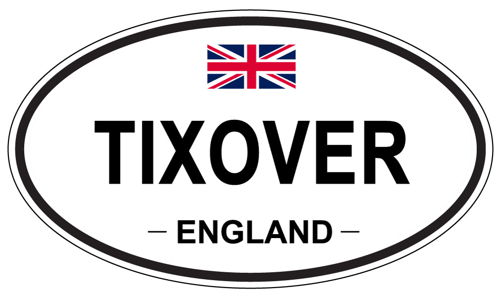 TIXOVER, England - Oval Magnet
