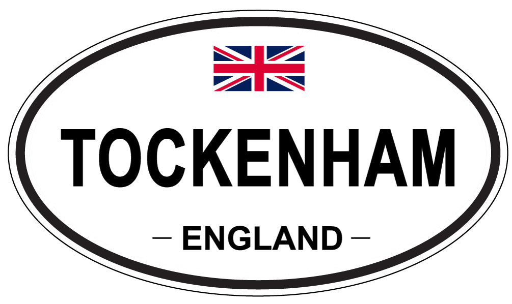 TOCKENHAM, England - Oval Magnet