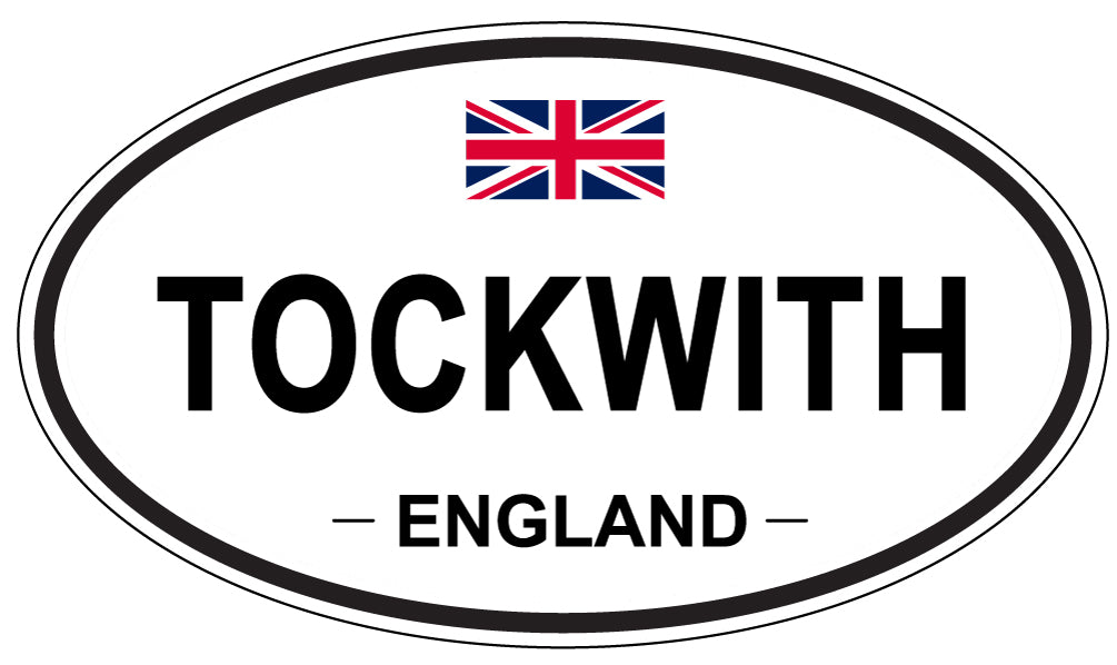 TOCKWITH, England - Oval Magnet