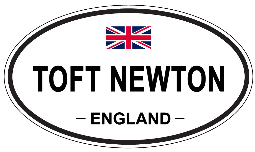 TOFT NEWTON, England - Oval Magnet