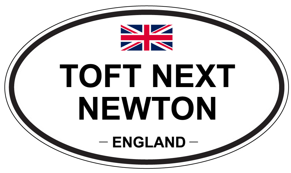 TOFT NEXT NEWTON, England - Oval Magnet