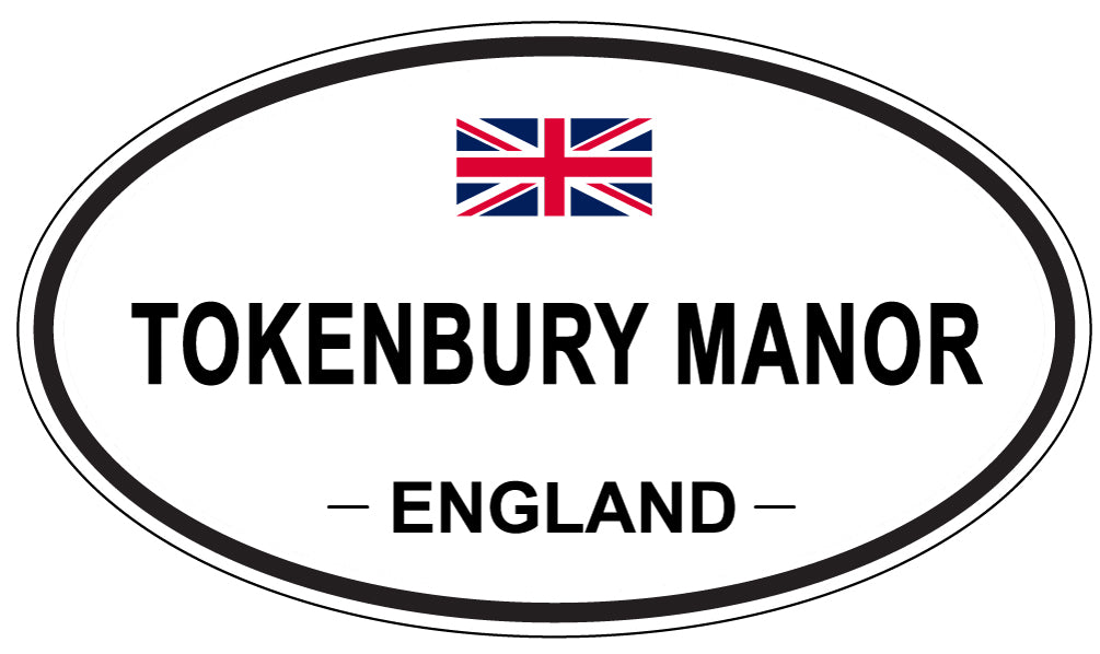TOKENBURY MANOR, England - Oval Magnet