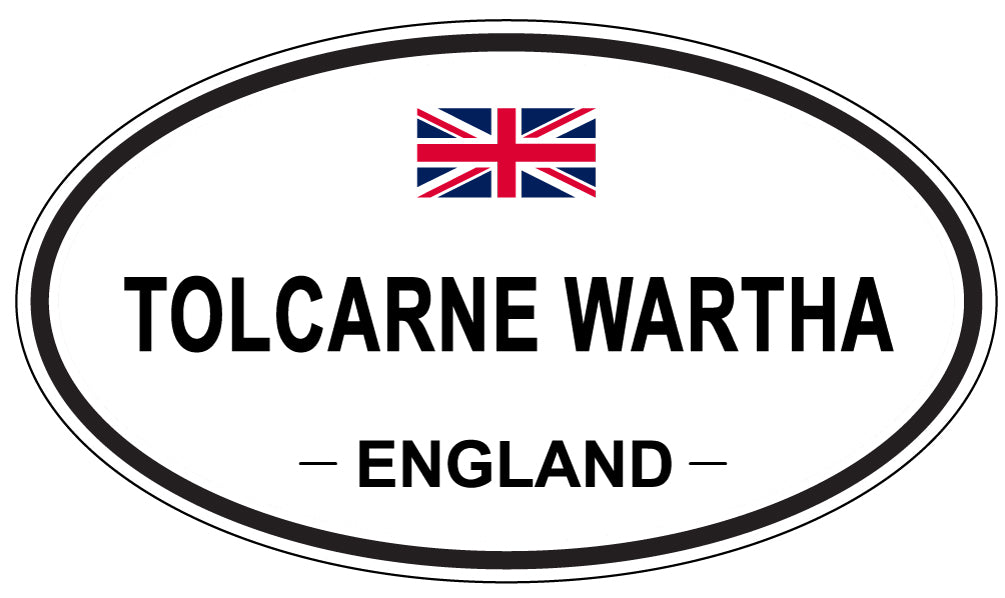 TOLCARNE WARTHA, England - Oval Magnet