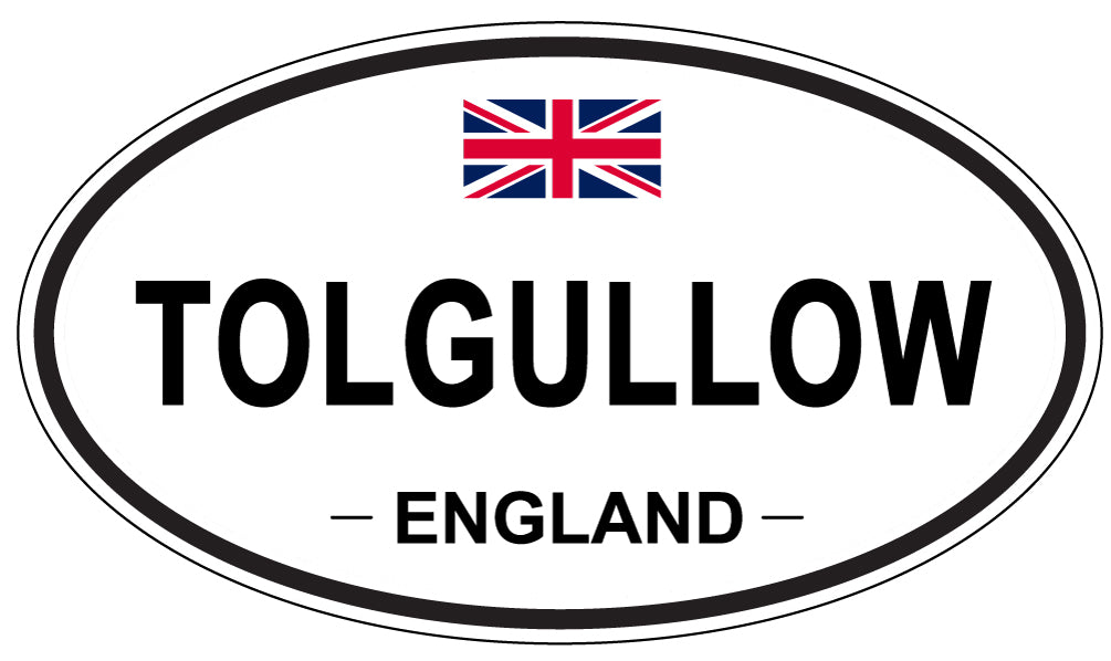 TOLGULLOW, England - Oval Magnet