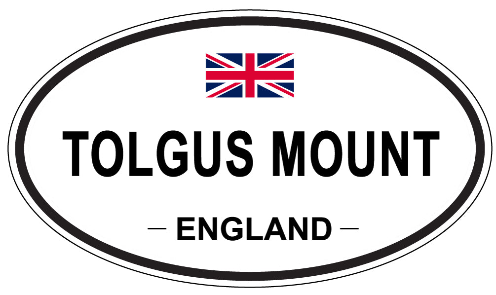 TOLGUS MOUNT, England - Oval Magnet