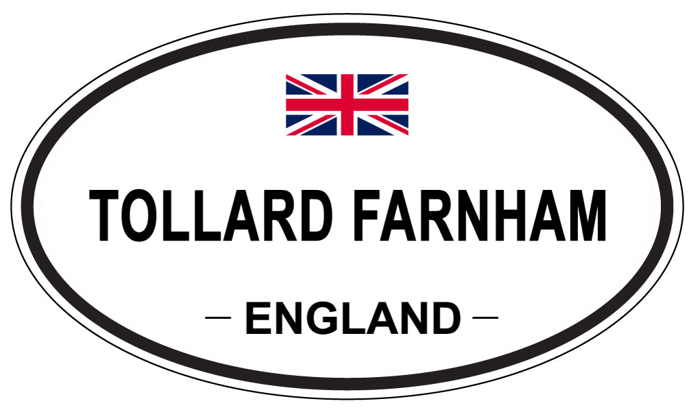TOLLARD FARNHAM, England - Oval Magnet