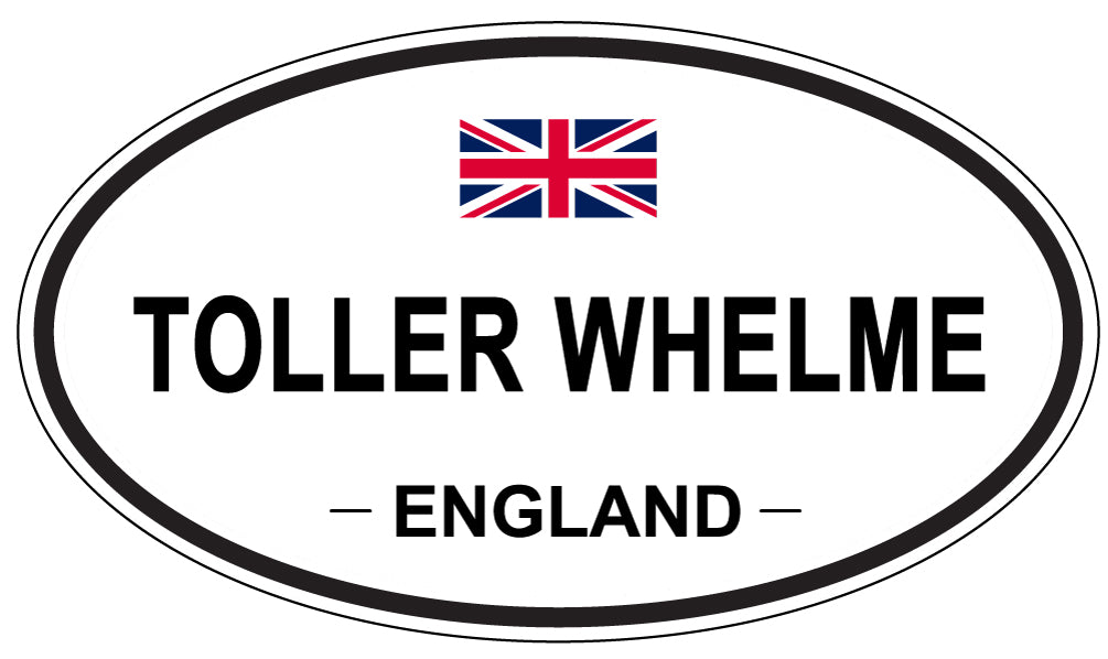 TOLLER WHELME, England - Oval Magnet
