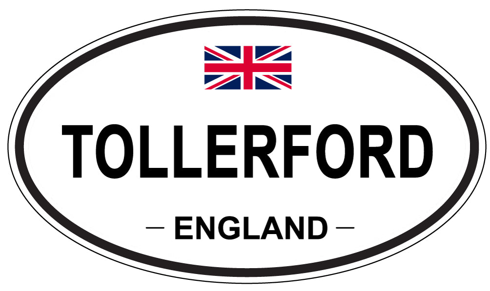 TOLLERFORD, England - Oval Magnet