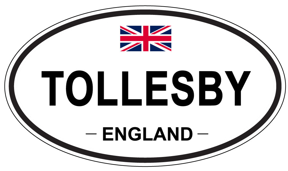 TOLLESBY, England - Oval Magnet