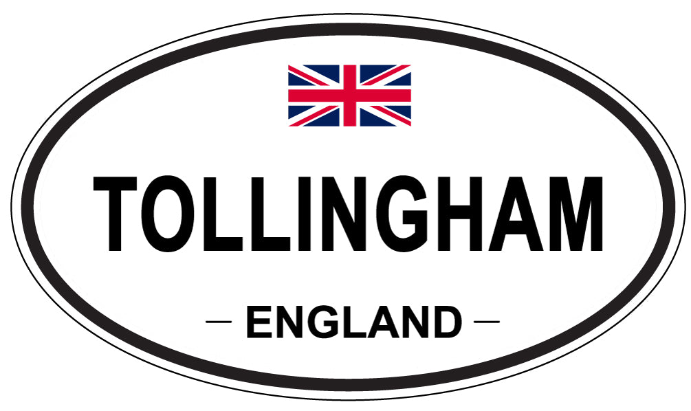 TOLLINGHAM, England - Oval Magnet