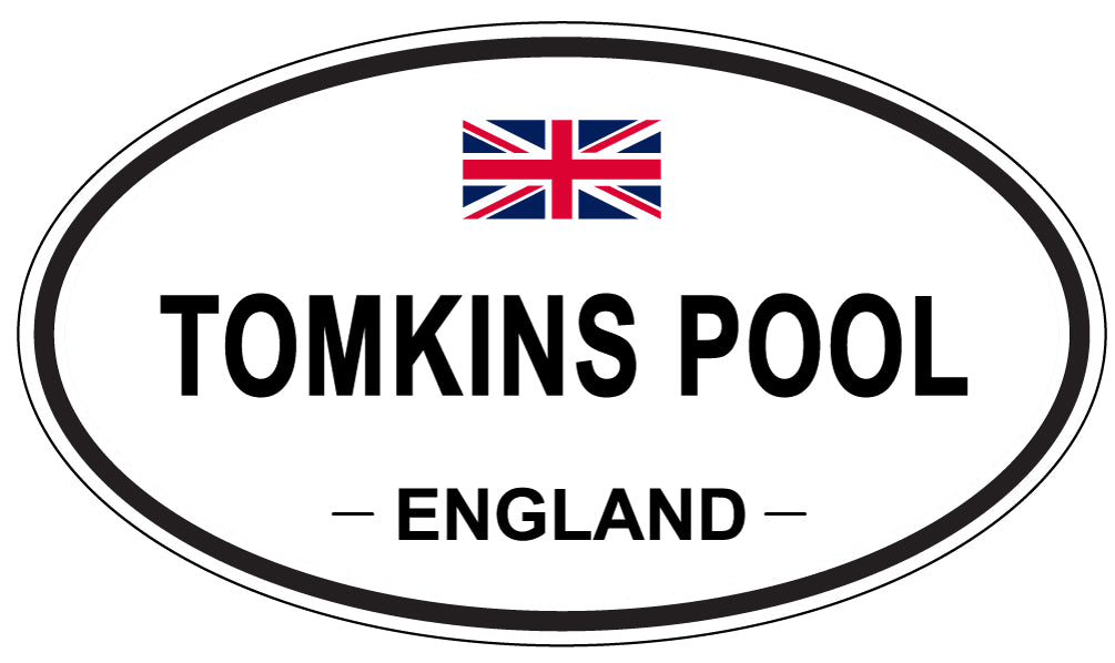 TOMKINS POOL, England - Oval Magnet