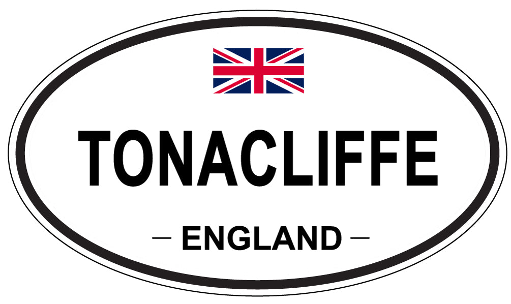 TONACLIFFE, England - Oval Magnet