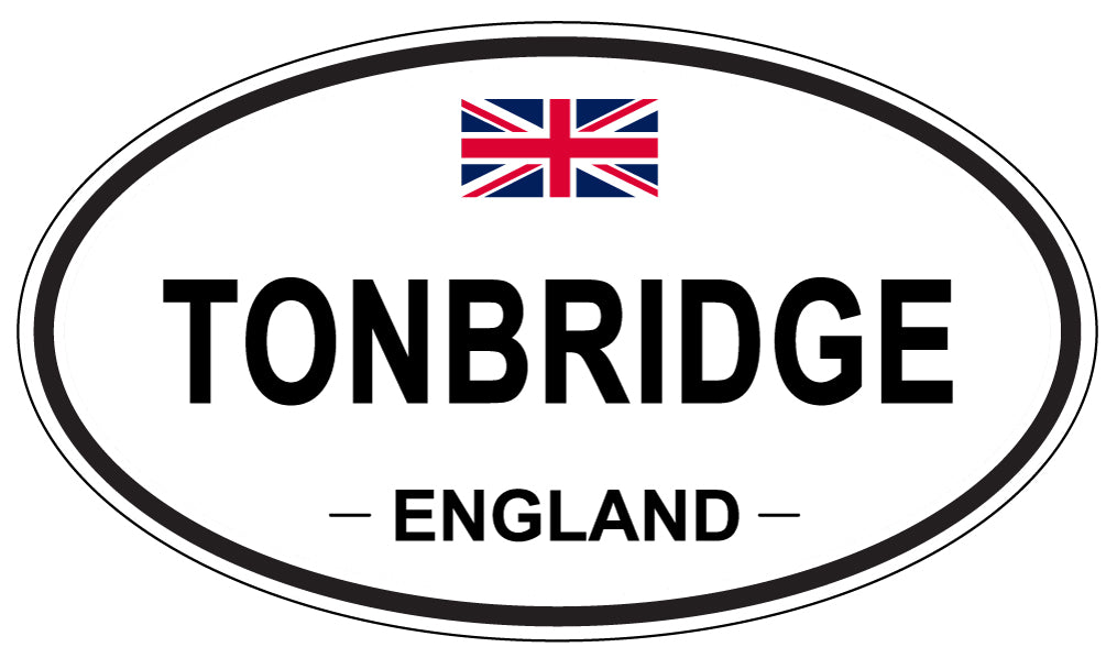TONBRIDGE, England - Oval Magnet