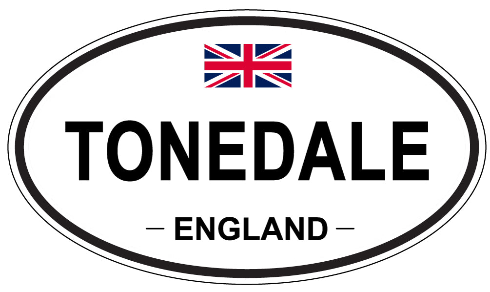 TONEDALE, England - Oval Magnet