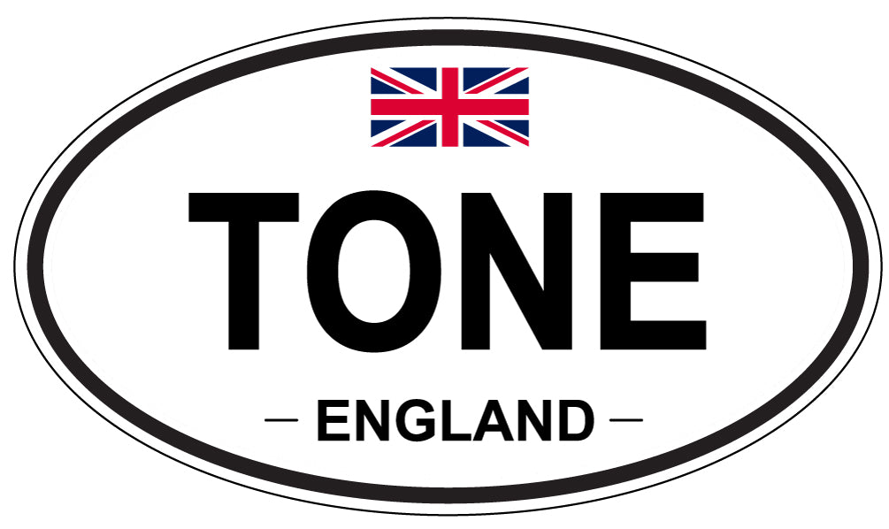 TONE, England - Oval Magnet