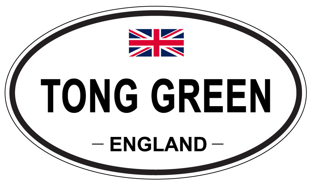 TONG GREEN, England - Oval Magnet