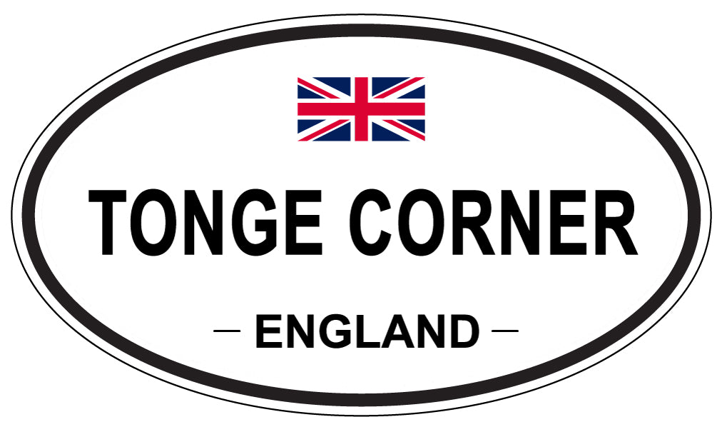 TONGE CORNER, England - Oval Magnet