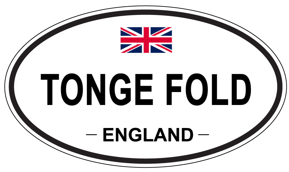 TONGE FOLD, England - Oval Magnet