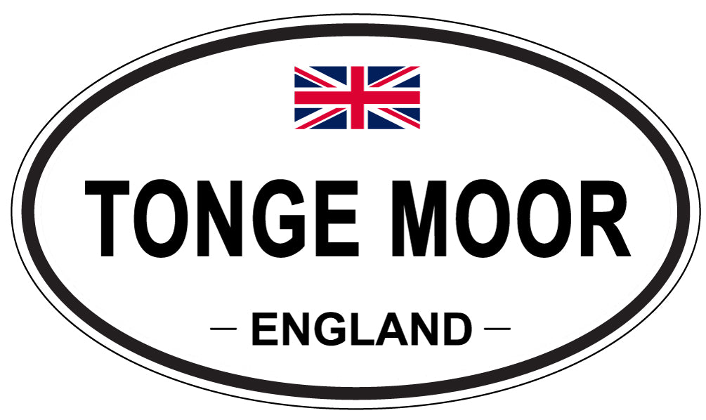 TONGE MOOR, England - Oval Magnet