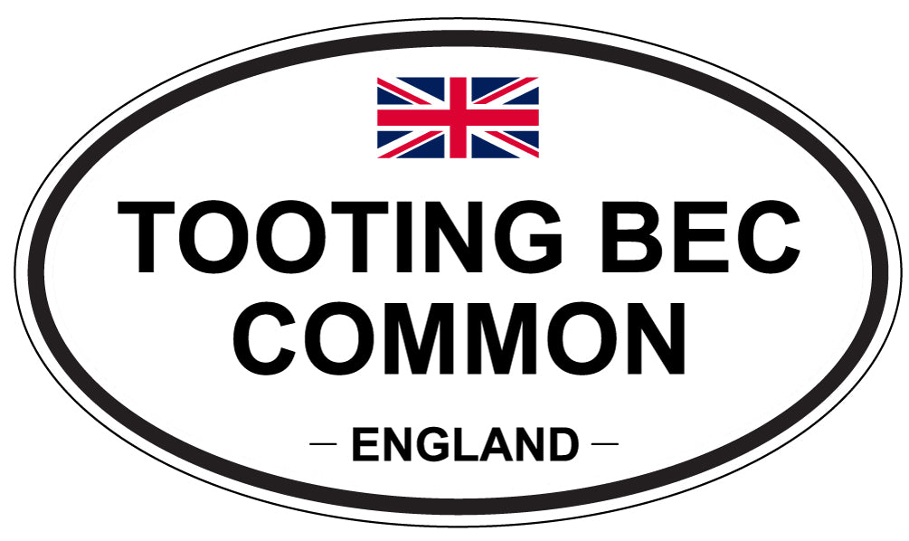 TOOTING BEC COMMON, England - Oval Magnet