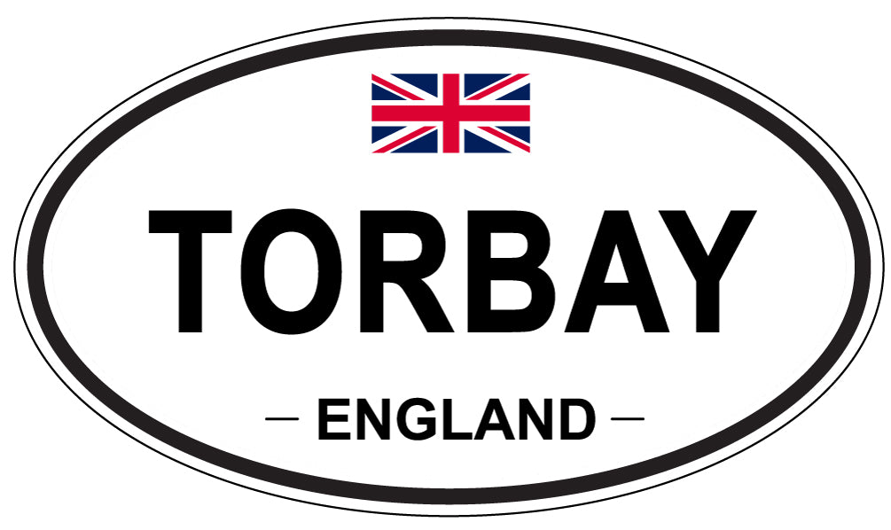 TORBAY, England - Oval Magnet