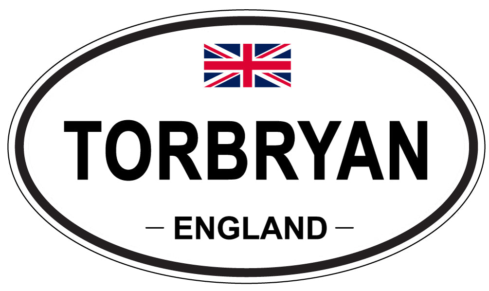 TORBRYAN, England - Oval Magnet