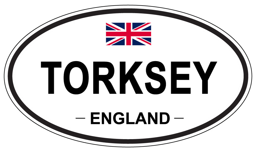 TORKSEY, England - Oval Magnet