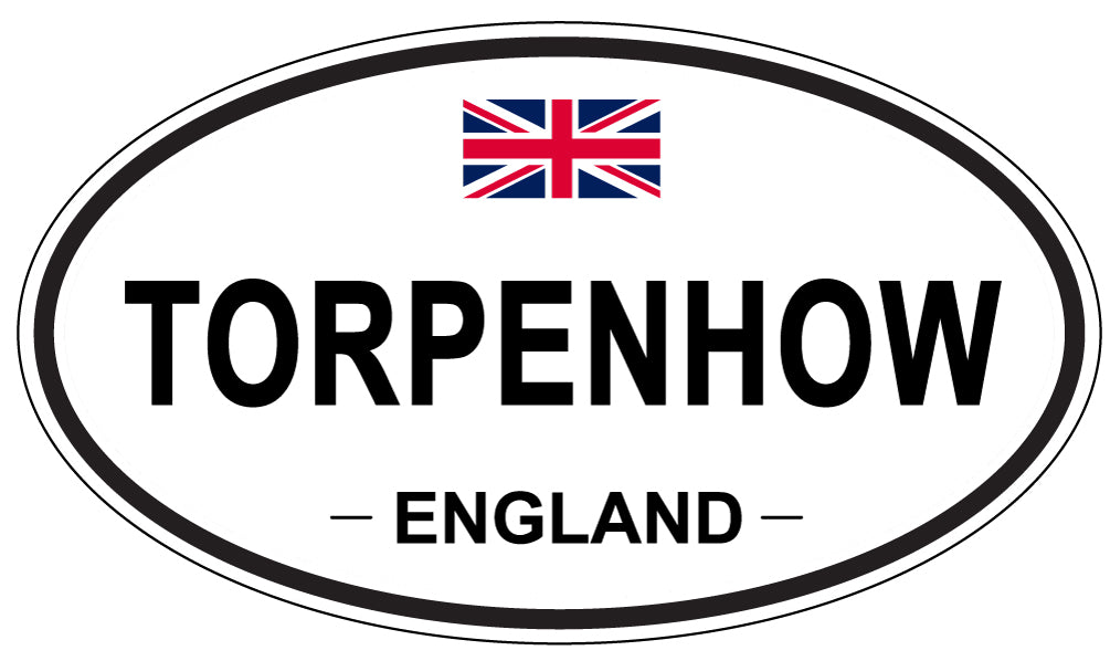 TORPENHOW, England - Oval Magnet