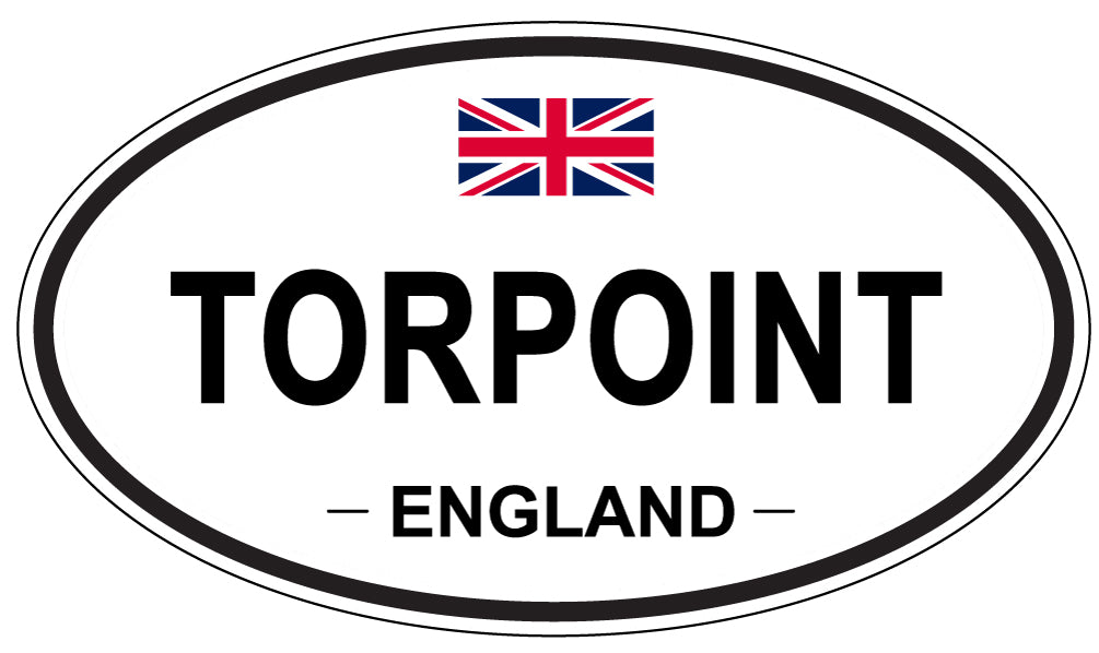 TORPOINT, England - Oval Magnet