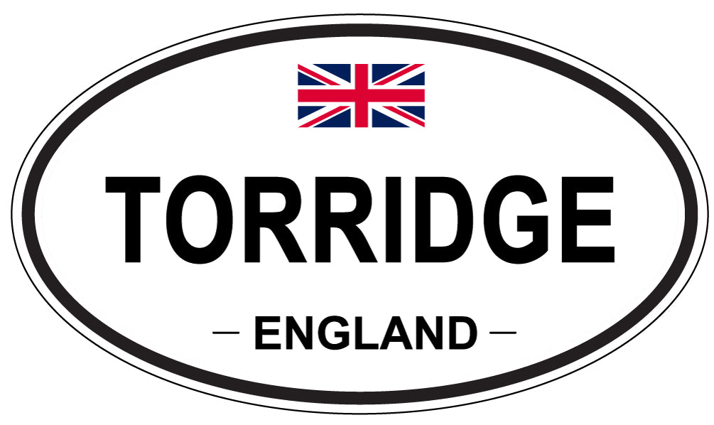 TORRIDGE, England - Oval Magnet